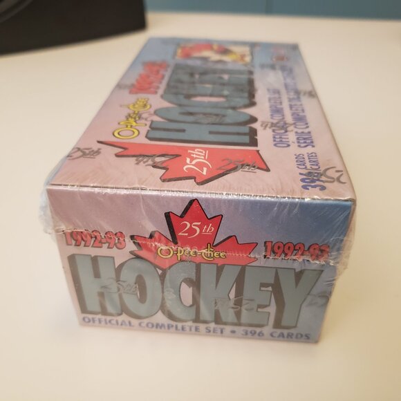 1992-93 OPC O-Pee-Chee Factory Sealed Hockey Cards Boxed Set - 25th Anniversary - Picture 7 of 8